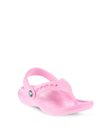 ... Kid's  Baby Shoes Sandals Flip Flops Crocs Baya Flip Flop Kids Pink