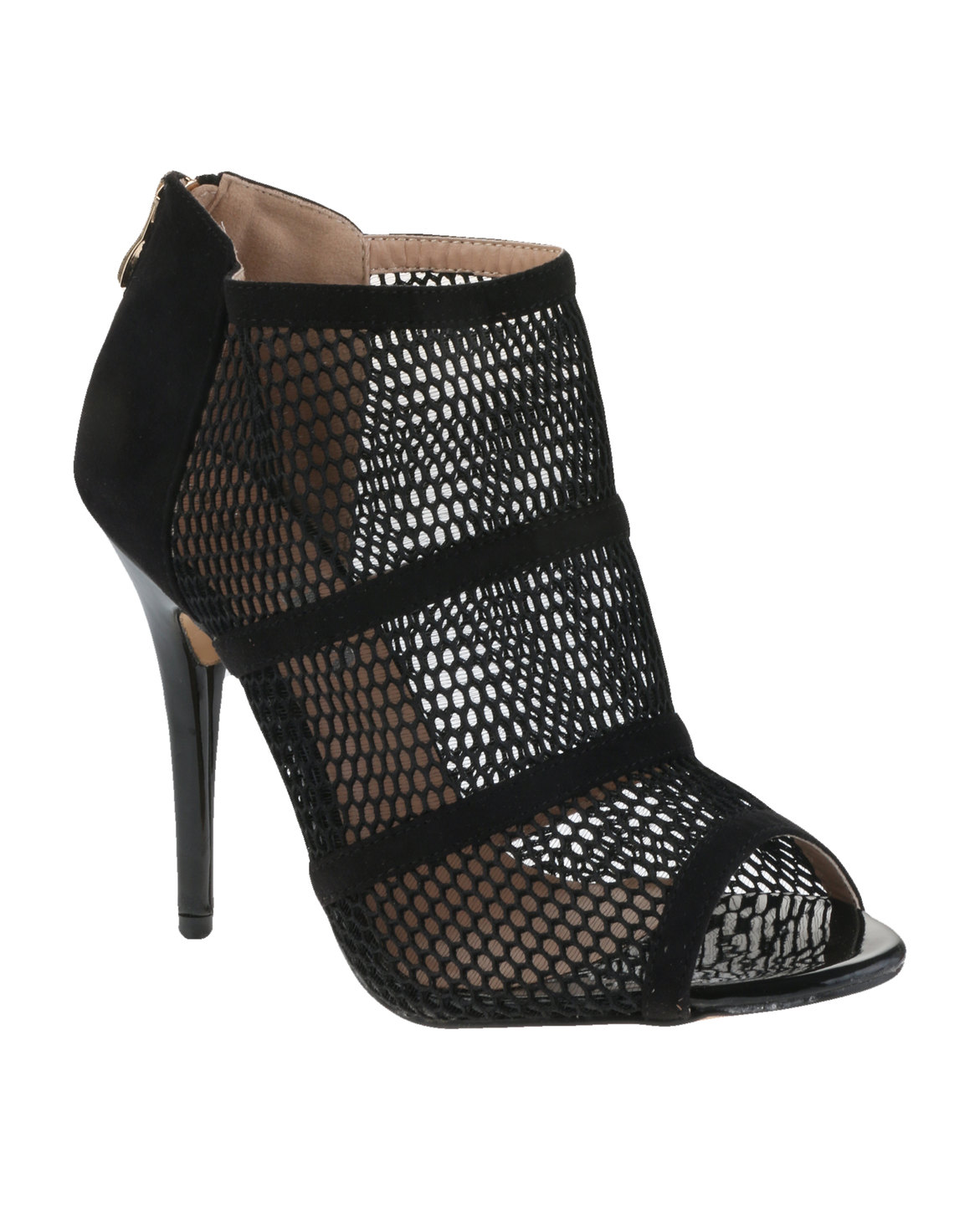 Utopia Sporty Mesh Heel Black | Zando