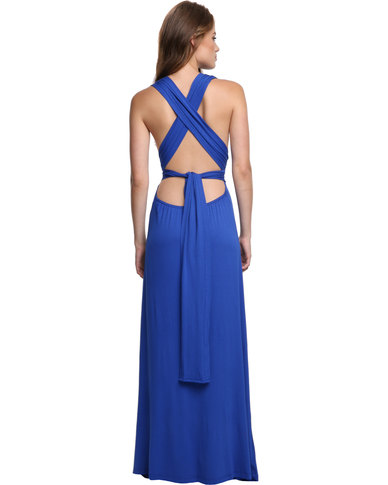 Utopia Infinity Dress Cobalt Blue | Zando