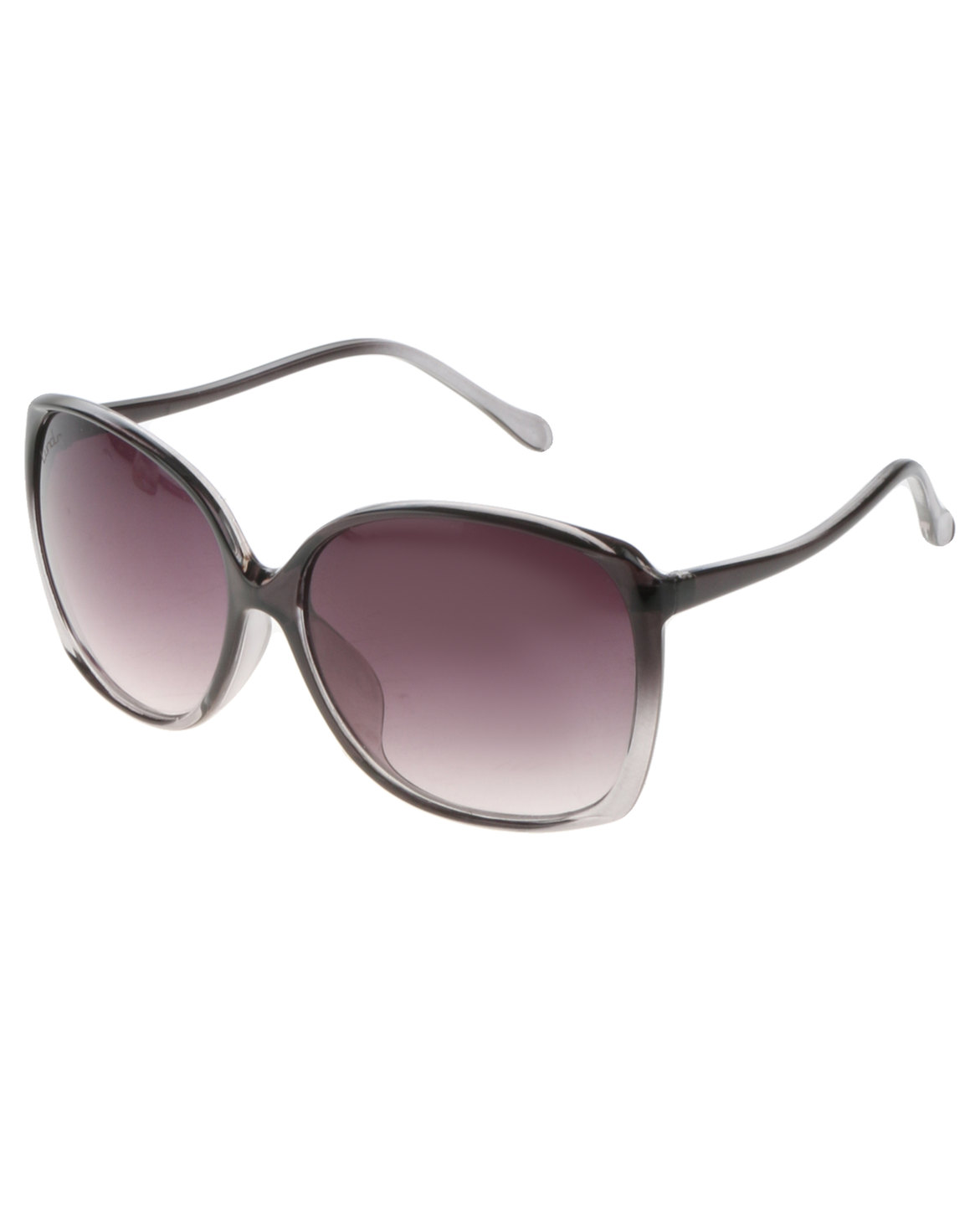 Lundun Ombre Oversize Sunglasses Black | Zando