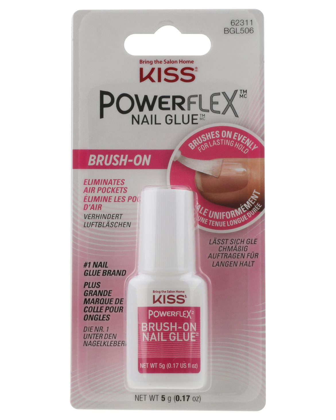 Kiss Powerflex Brush-On Nail Glue | Zando