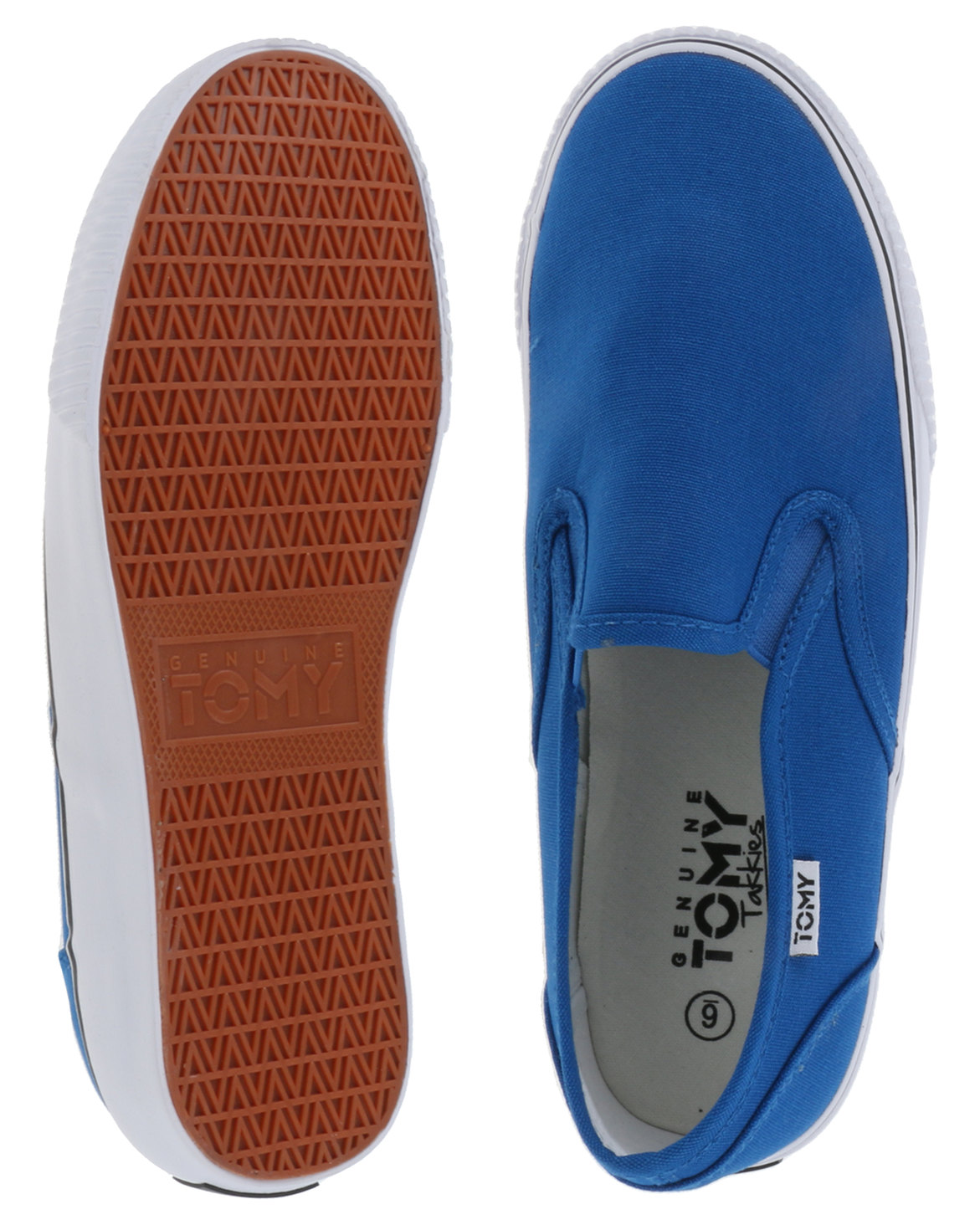 Tomy Takkies Mens Classic Slip On Cobalt | Zando