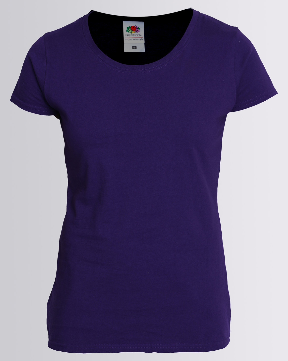 Fruit of the Loom Lady Fit T-Shirt New Purple | Zando