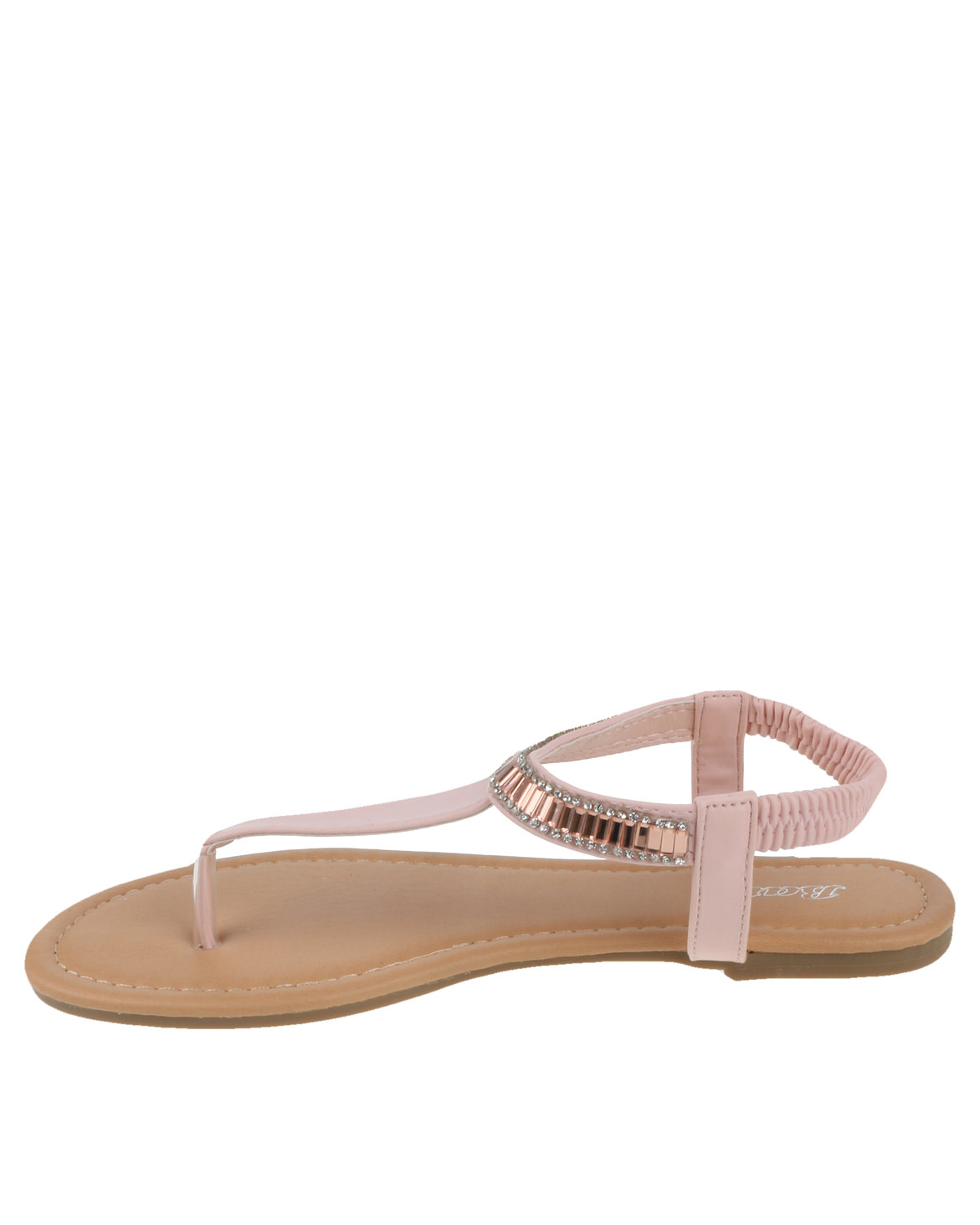 Bata Ladies Sandals With Silver Detail Pink | Zando