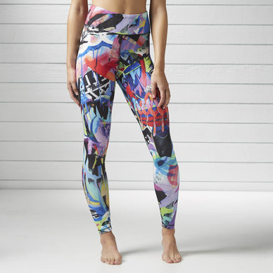 reebok graffiti leggings