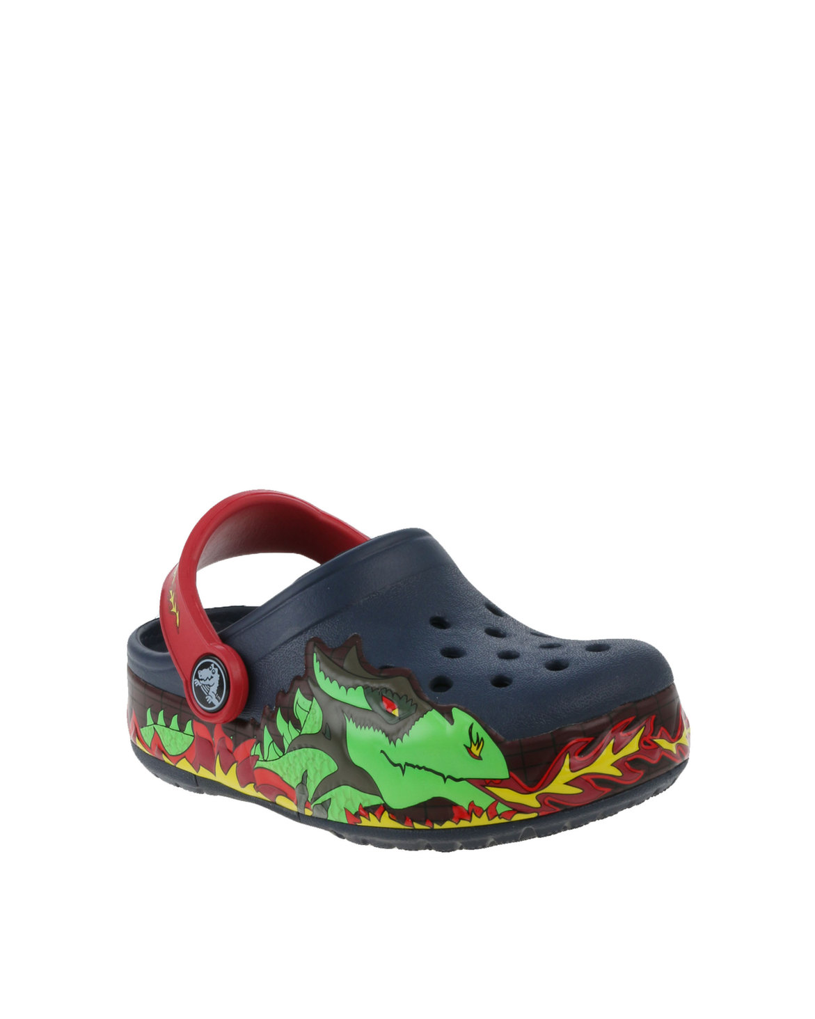 Crocs Lights Fire Dragon Clog K Navy | Zando