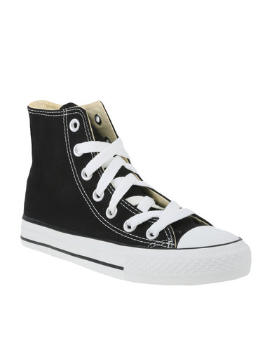 Soviet Viper Hi Casual Lace Up High Top Canvas Sneakers Black | Zando