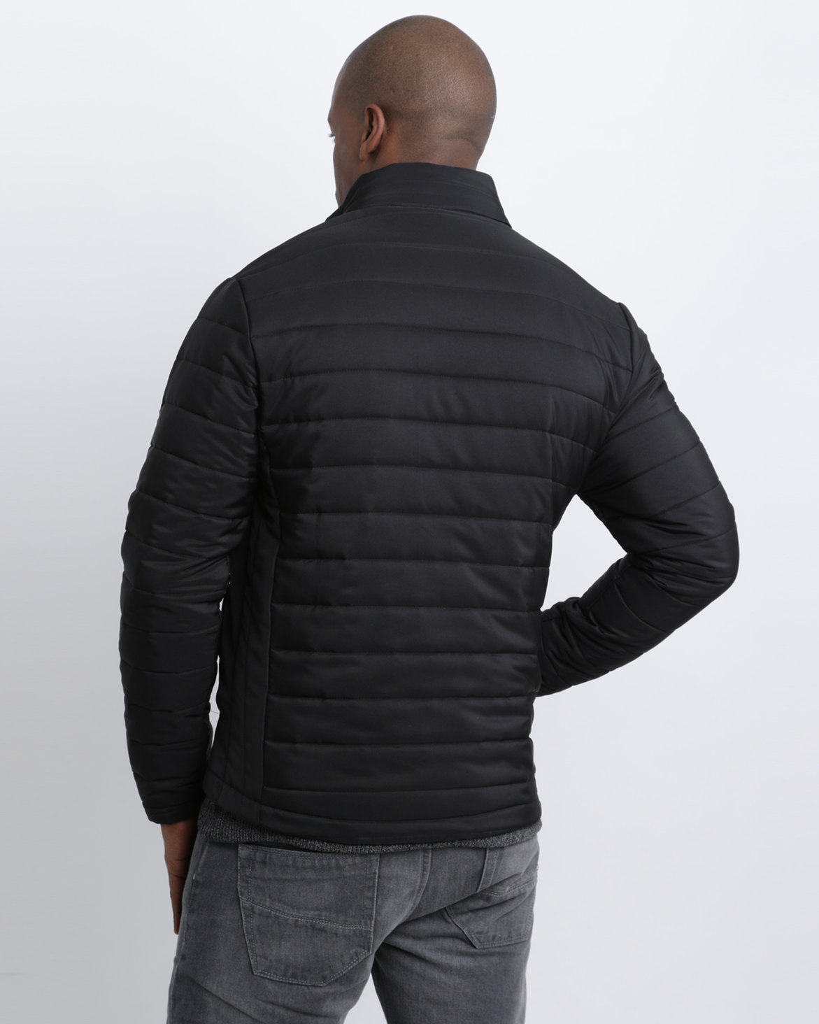 Caterpillar Mens Puffer Jacket Black | Zando