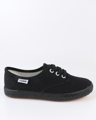 Tomy Takkies Original Kids Sneaker Black | Zando