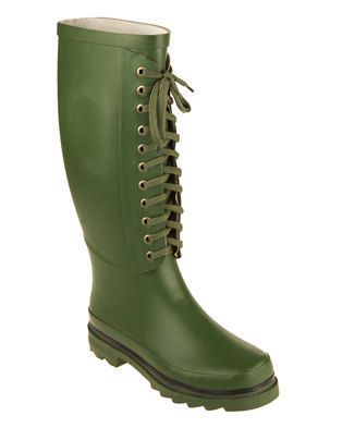 ZOOM Rain Boots Casandra Green | Zando