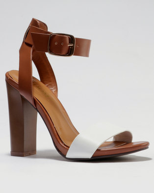 ZOOM Belinda Heel Sandals Chestnut | Zando