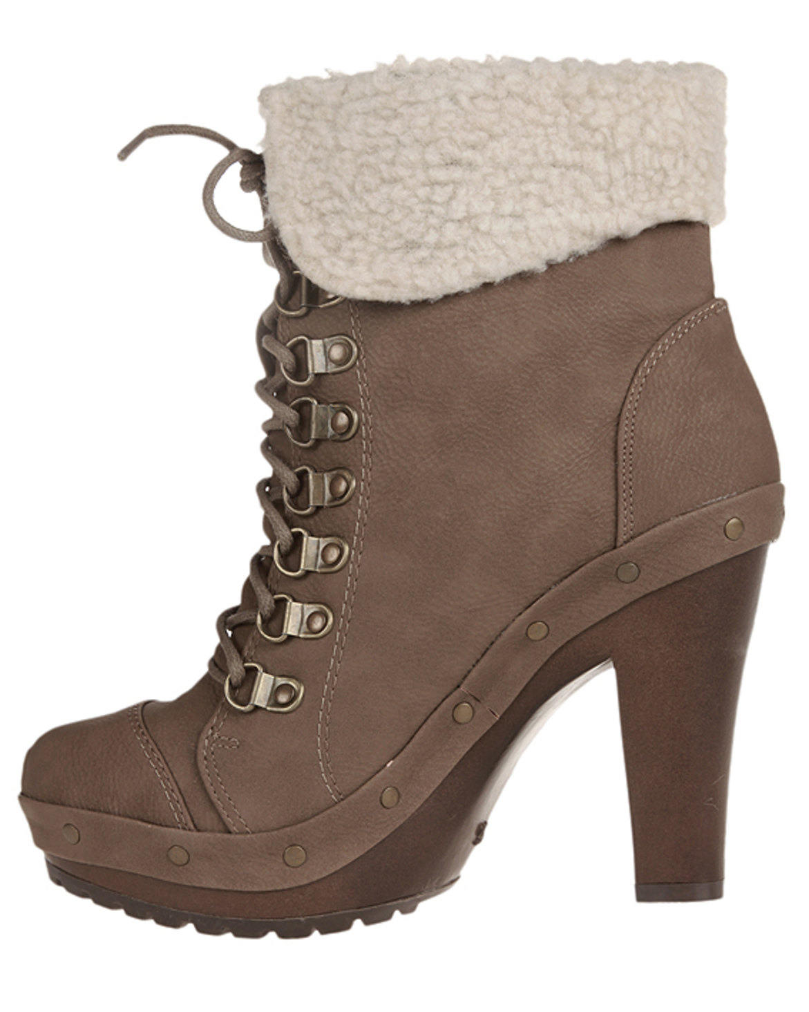 Xti Ankle Boot Taupe | Zando