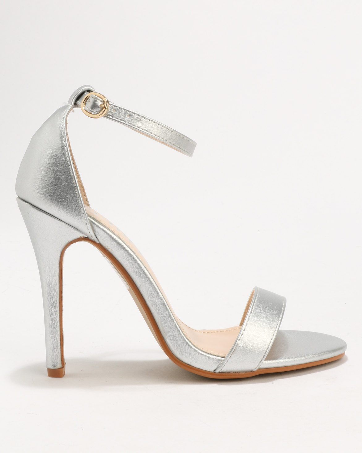 Utopia Barely There Sandals Silver | Zando