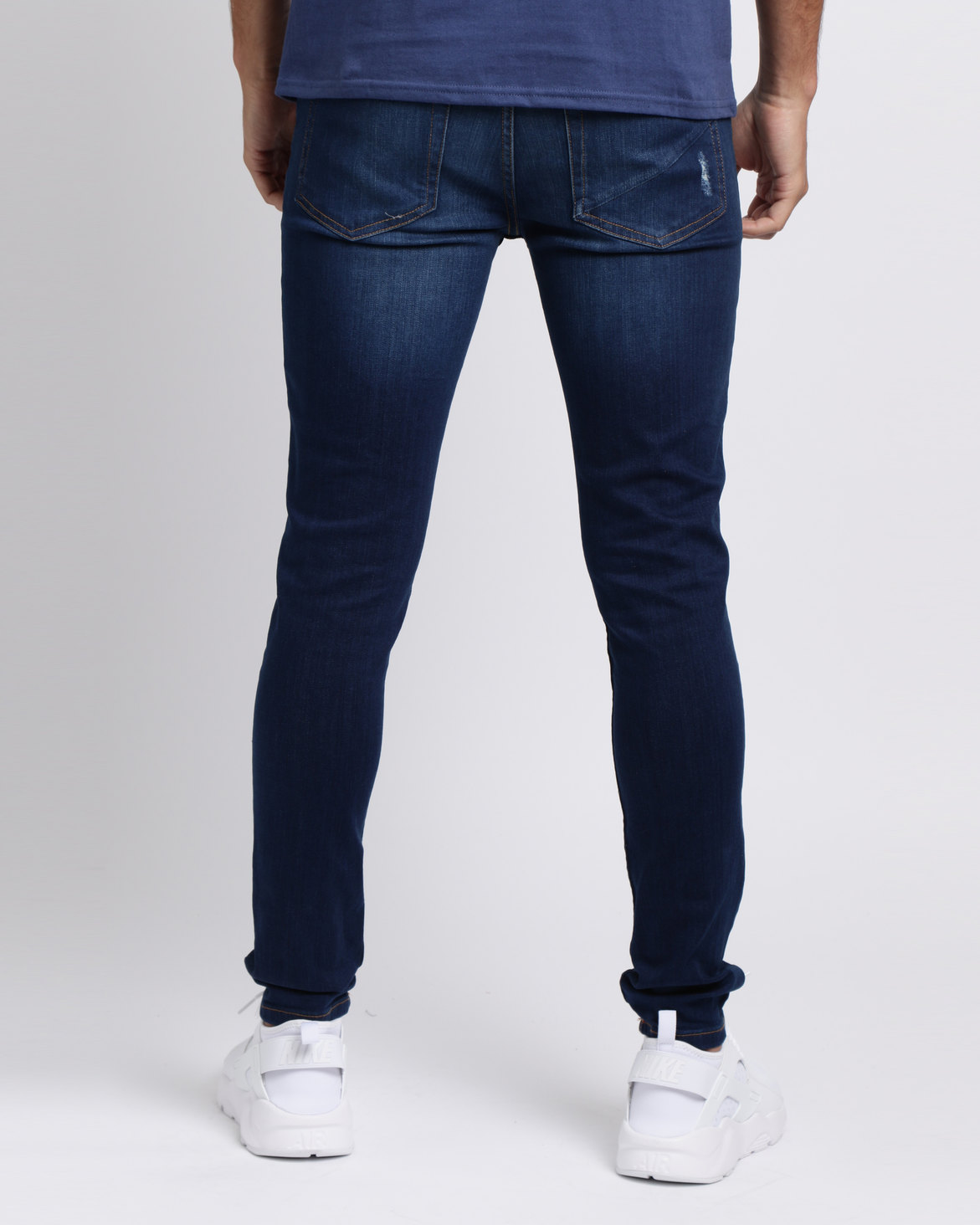 Ringspun Hercules Skinny Jeans Mid Blue | Zando