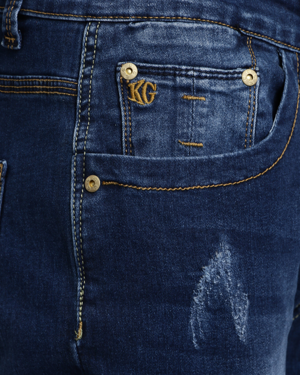 KG Slim Leg Fade Denim Jeans Indigo | Zando