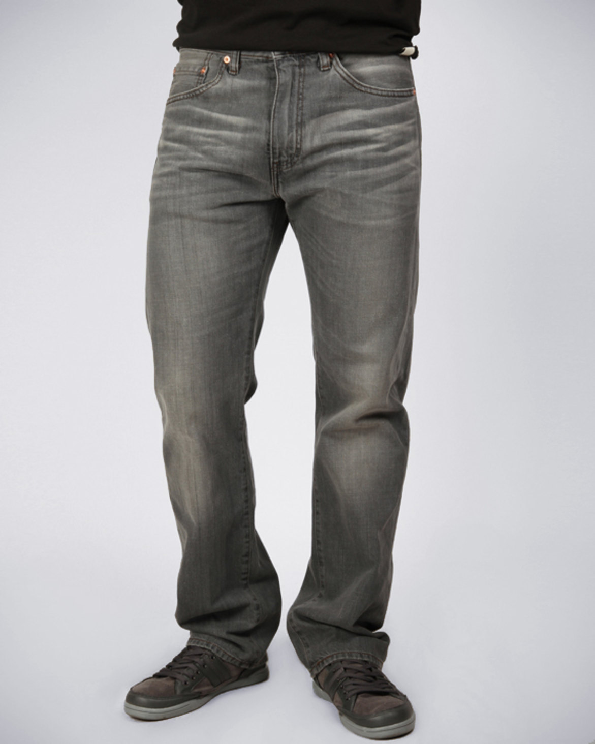 Levi's 505 Men's Regular Fit Grey | Zando