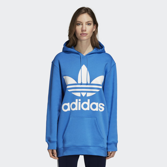 adidas originals women's oversized trefoil sweater