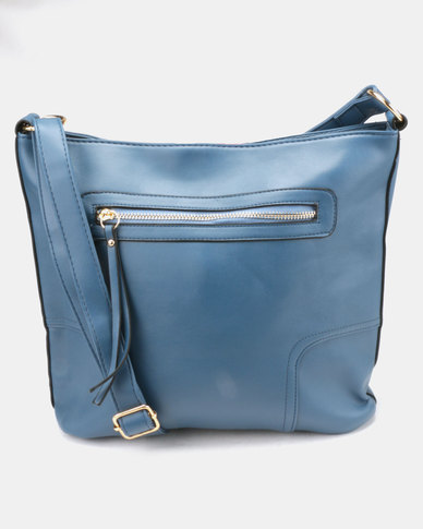 Utopia Shoulder Bag Blue | Zando