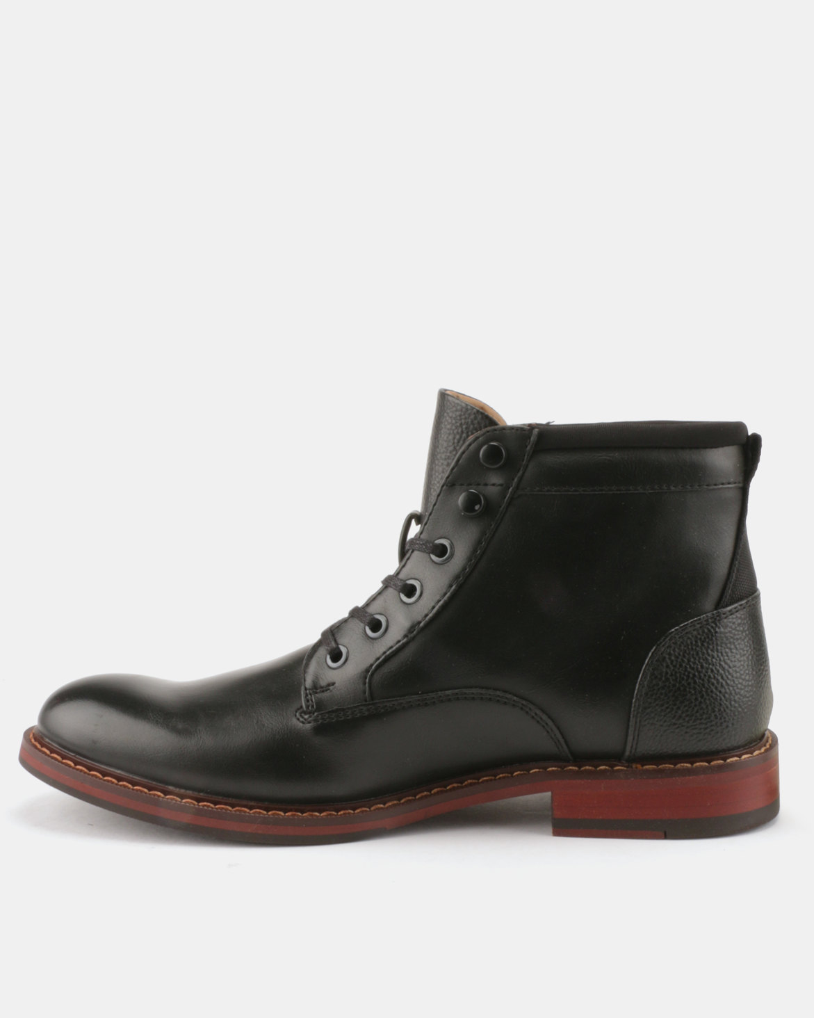 Bata Red Label Casual Lace Up Boots Black | Zando