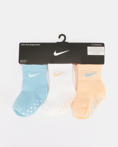 Nike Girls Gripper Socks Blue Chill | Zando