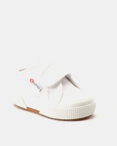 Superga Infants Classic Velcro Sneakers White | Zando