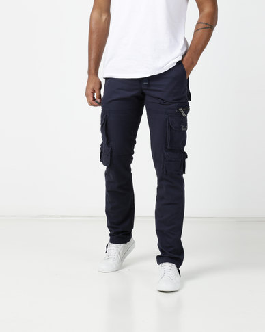 Soviet M Glock Cargo Pants Navy | Zando