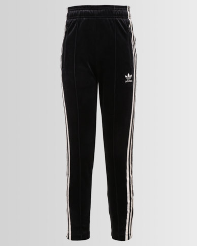 adidas black pants girls