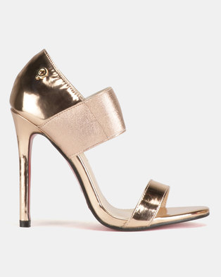 Bronx Women Laila Heels Rose Gold | Zando