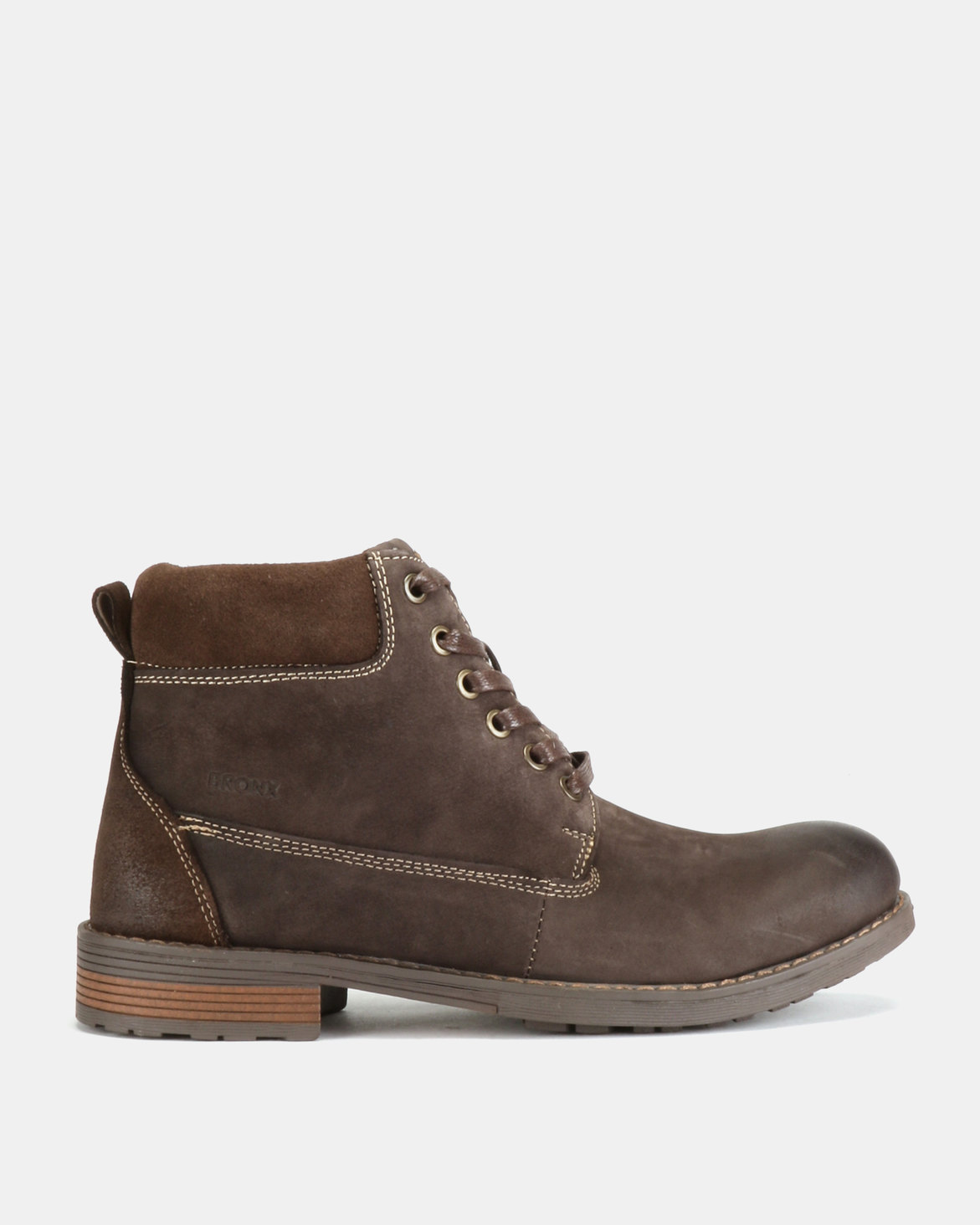 Bronx Men Lennox Boots Coffee | Zando