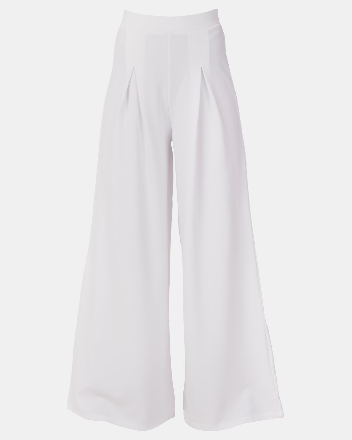Legit Tie Detail Wide Leg Pants White | Zando