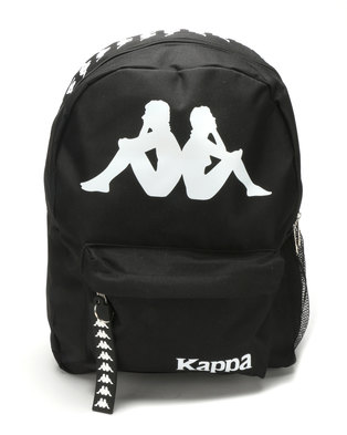 black kappa backpack