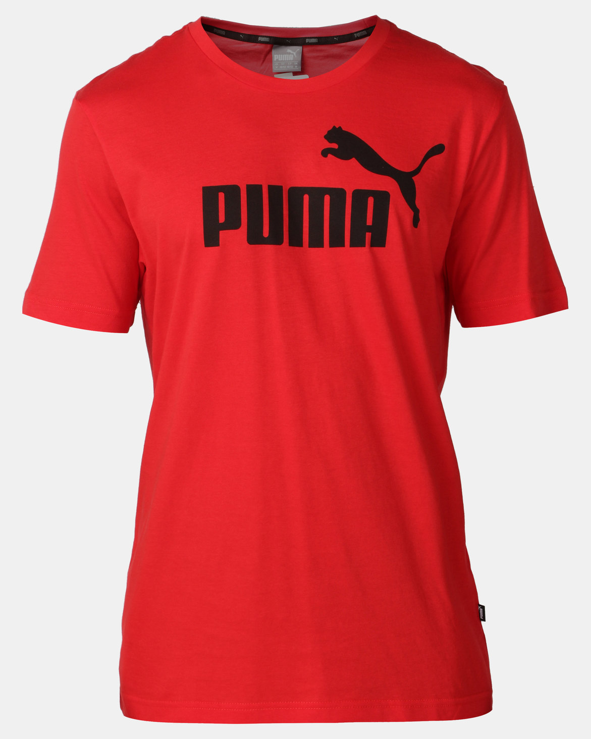Puma Sportstyle Core ESS Logo Tee Red | Zando
