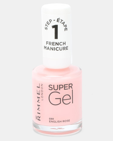 Rimmel Super Gel French Manicure English Rose | Zando