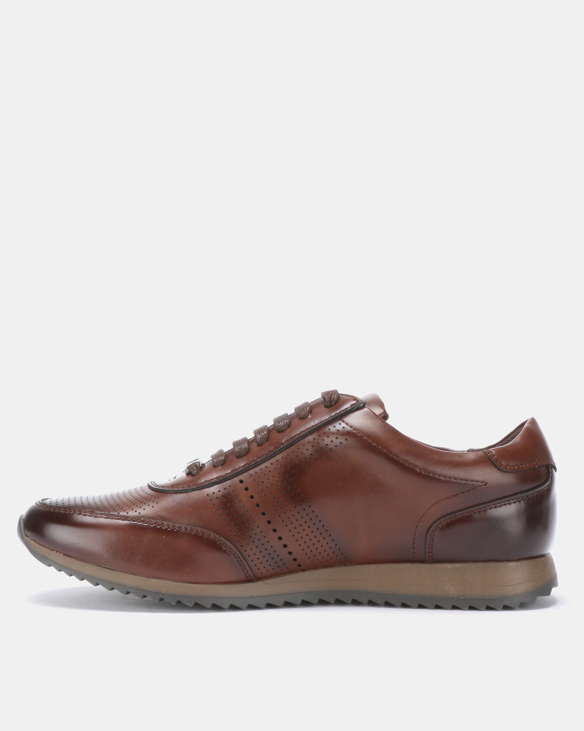 Gino Paoli Retro Sneakers Brown | Zando