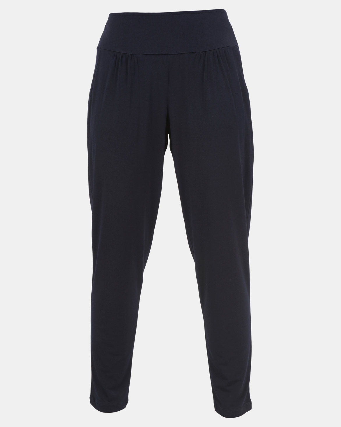 Queenspark Pocket Detail Bon Bon Trousers Navy | Zando