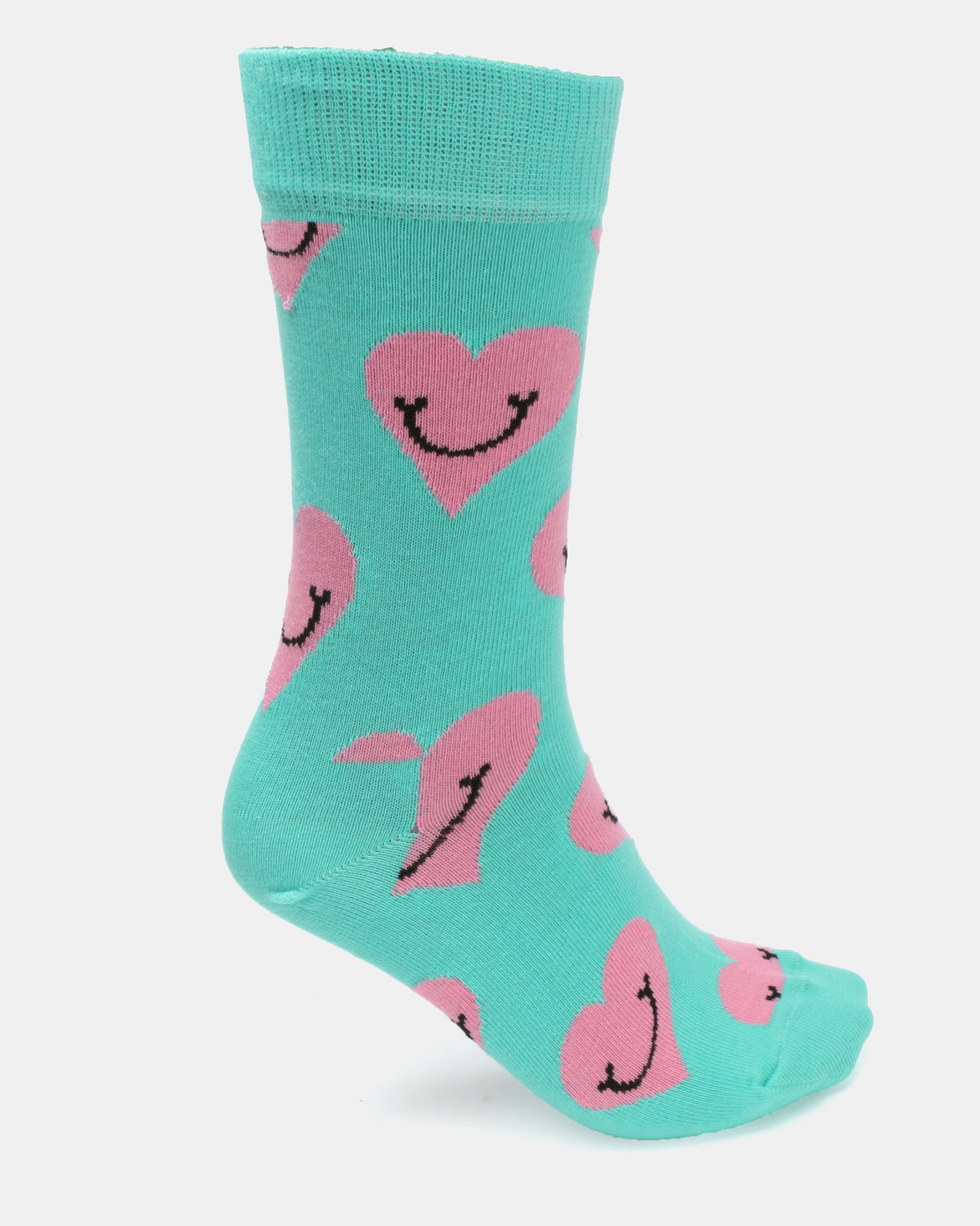 Happy Socks Smiley Heart Socks Blue Multi | Zando