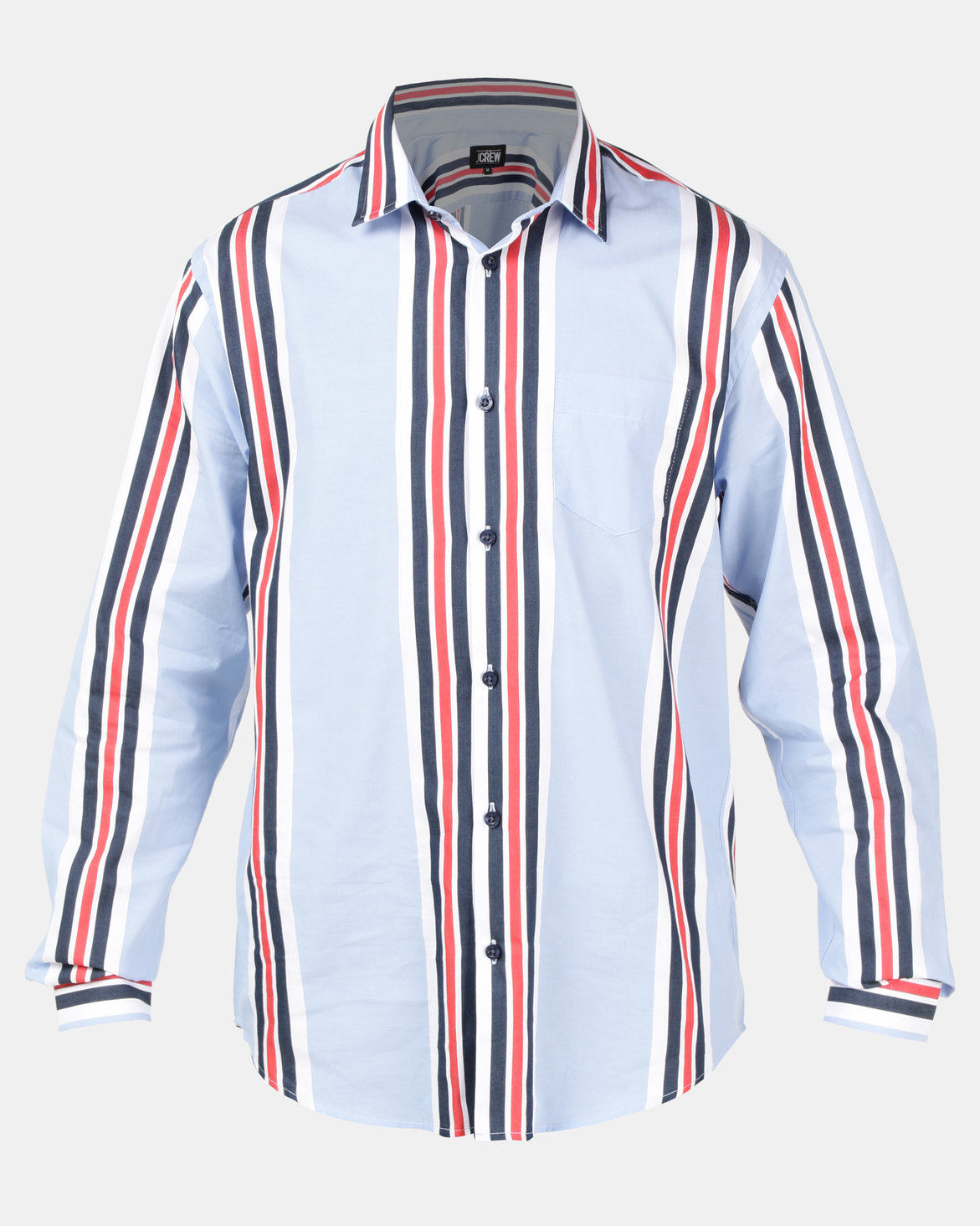 JCrew Stripe Shirt Blue Multi | Zando