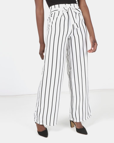 Legit Stripe Wideleg Pants Multi | Zando