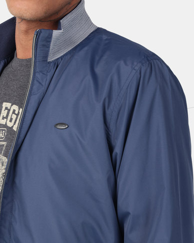 Jonathan D Hybrid Lightweight Jacket Navy | Zando