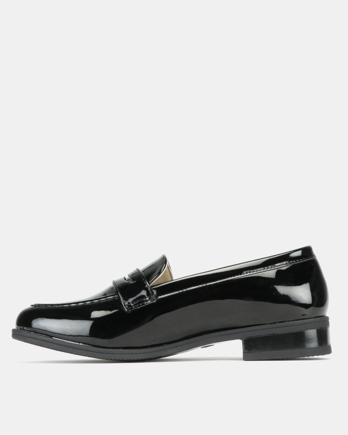 Pierre Cardin Patent Loafer Shoes Black | Zando