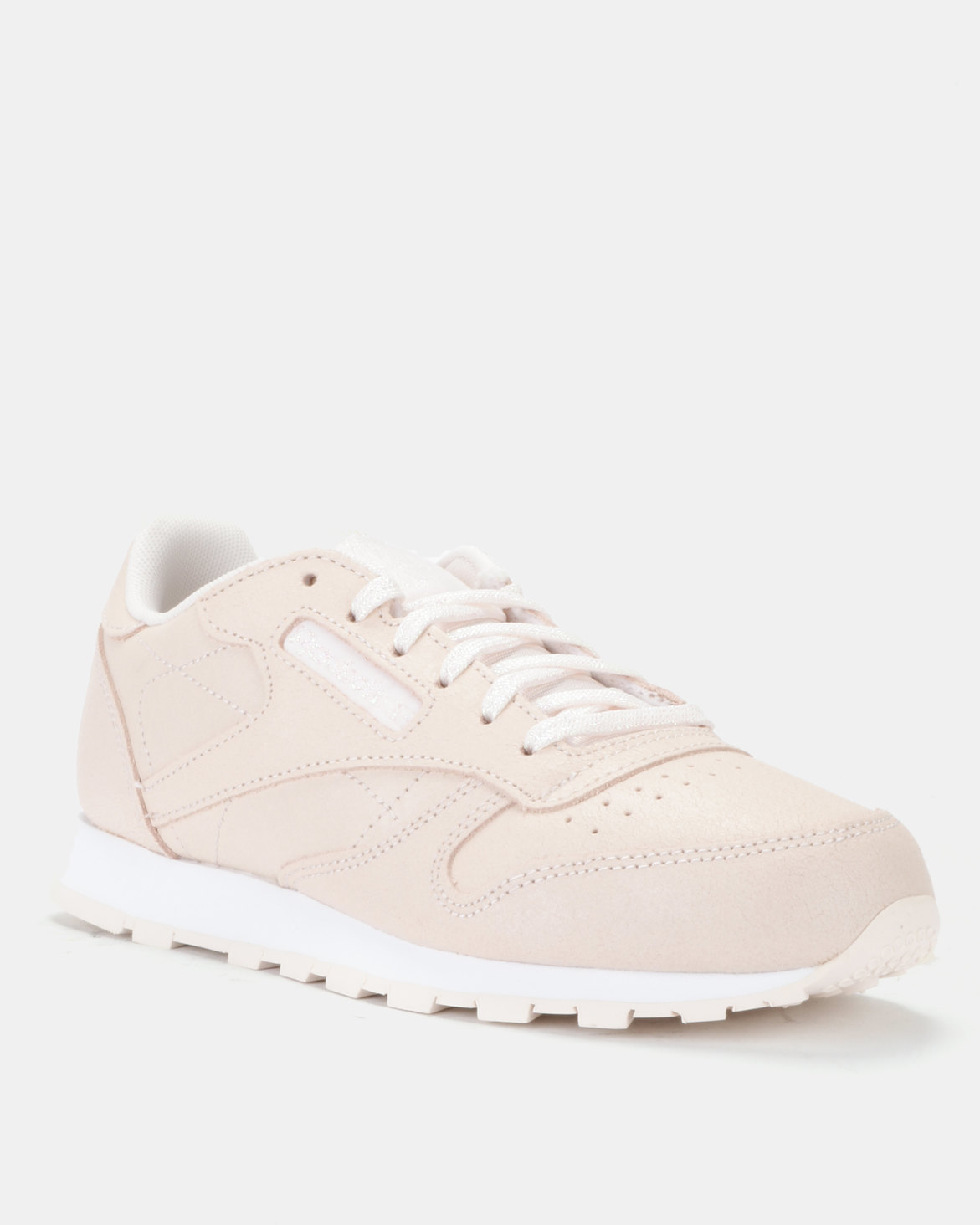 Reebok Classic Leather Sneakers Pale Pink | Zando