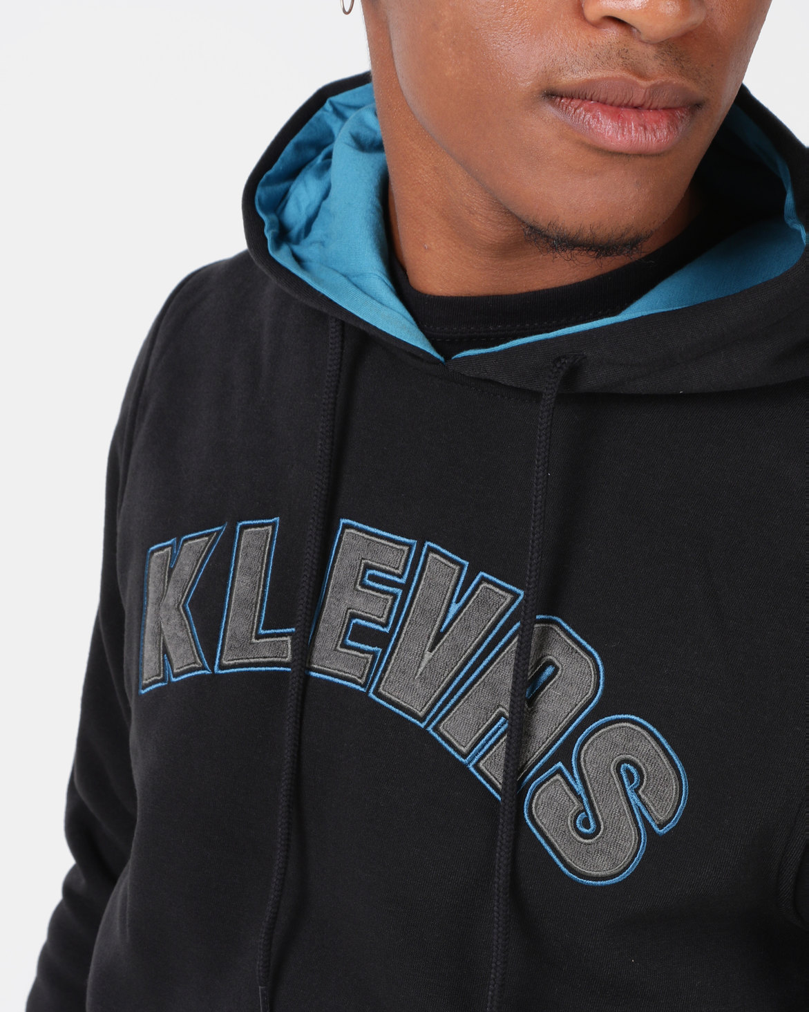 Klevas Snow Pullover Hoodie Black | Zando