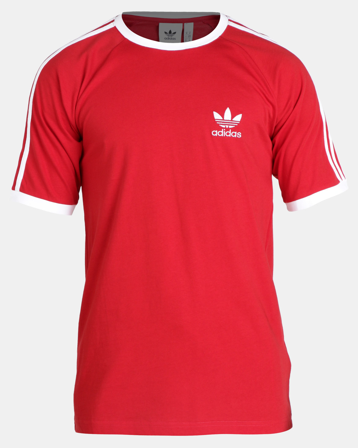 adidas Originals Mens Cali Tee Red | Zando