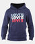 Graphic Pullover Hoodie Blue
