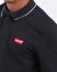 Long Sleeve Housemark Polo Black