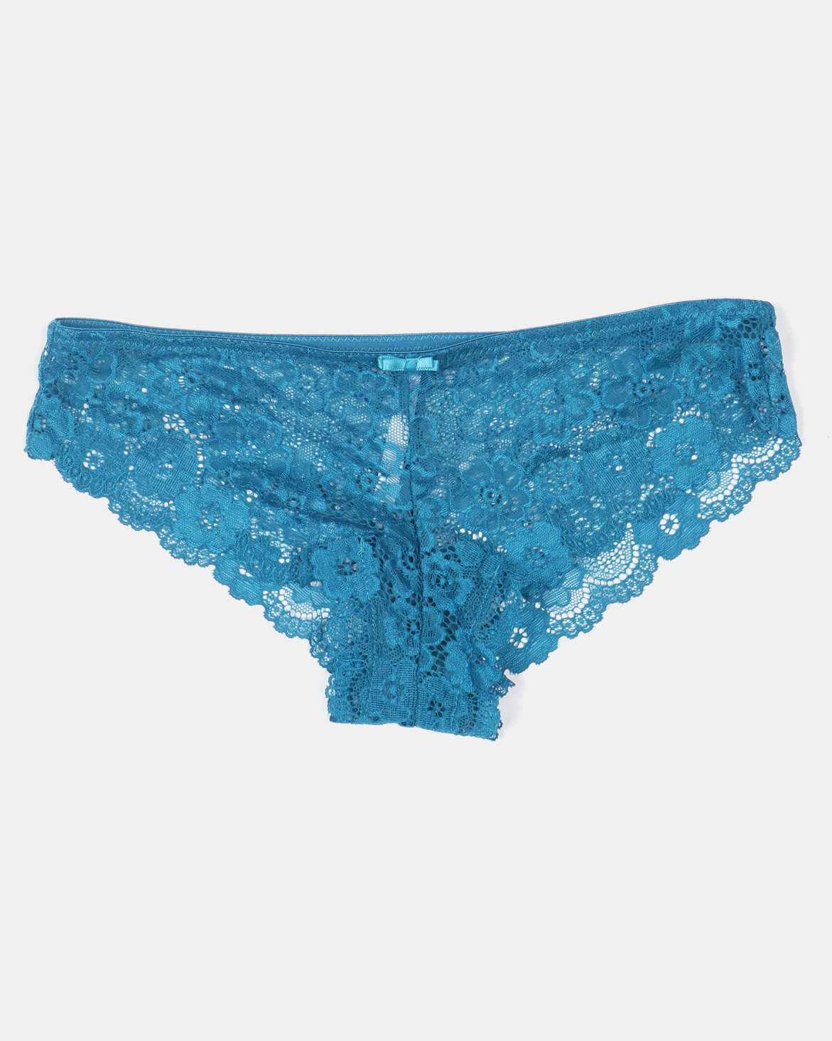 Legit 2pack Lace Brazilian Panty Teal & Black | Zando