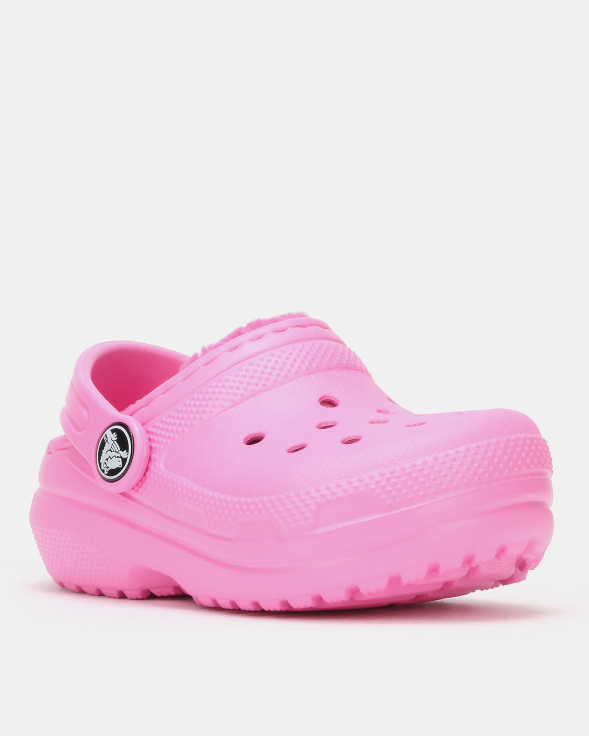 Crocs Classic Lined Clog K PtPk/CPk Pink | Zando