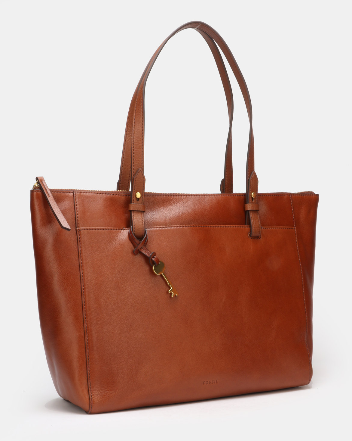 Fossil Rachel Leather Tote Brown | Zando