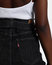 A-line Midi Tie Skirt Black