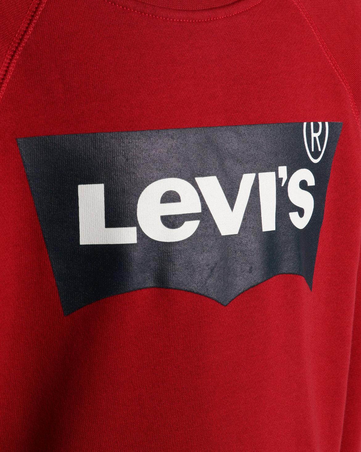 Classic Logo Pullover Sweatshirt Red | Levi